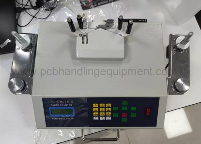 Leak Detection SMD Component Counter with Adjustable Speed and Barcode Printer