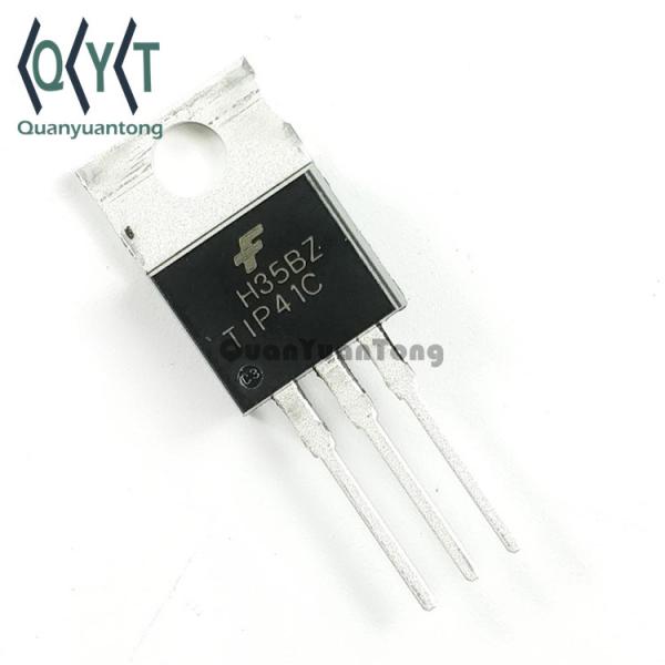 Quality TIP41C TIP42C Transistor TIP41C SMD Transistor TIP41C TIP41 Bipolar NPN Transistor 100V 6A Hz 2W TO-220 for sale