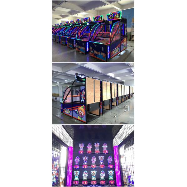 Crazy Clown Skill Arcade Machine Redemtion Game Machine For Indoor Amusement Park