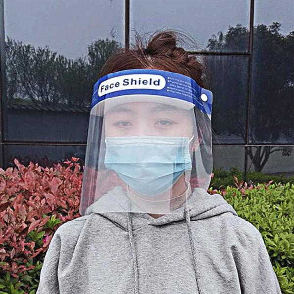 Wholesale Transparent Medical Protective Face Shield With Adjustable Droplet from china suppliers