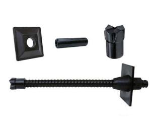 China Iron Steel Hollow Grouting Self Drilling Rock Anchor Bolt for Underground Mining on sale