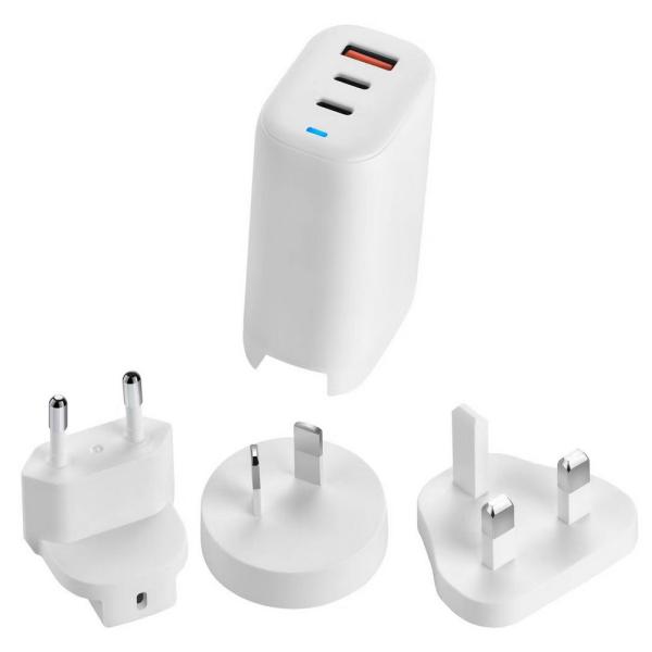 Quick Charge Small Usb C PD Chargers Type C Fast Charging 65w Mini Gan Wall Charger for Xiaomi iPhone
