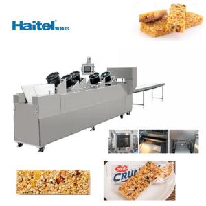 China High Speed Crispy Cereal Bar Making Machine 6kw 1000kg/H on sale