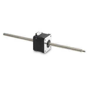 China Umot Micro Nema 17 Screw Linear Stepper Motor with 8mm Screw Diameter Linear Actuator on sale