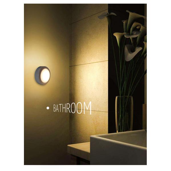 LED Puck Light Under Cabinet Lighting RGB Dimmable Touch 12 Colors Wireless Battery Powered Cupboard Wardrobe Night Lamp