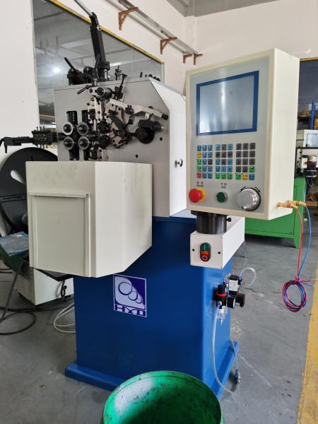 Quality Two Axes CNC Spring Manufacturing Coiling Ring Machine From Factory for sale