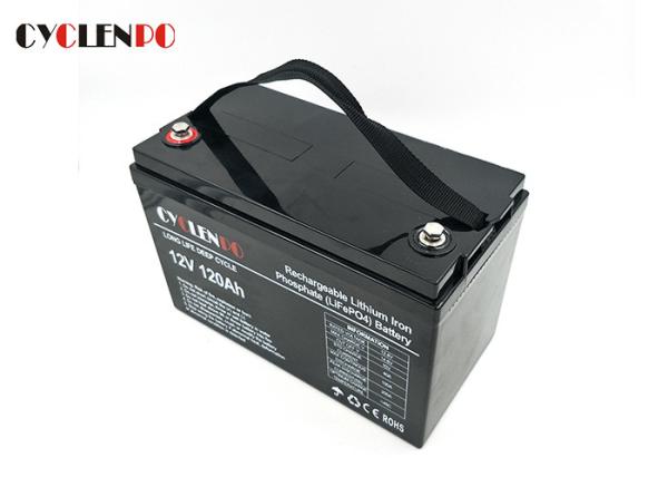 Quality High Lifespan Solar Powered Rechargeable Batteries 120ah For Lead Acid Replacement for sale