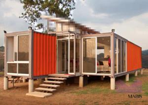 China Custom Made Prefab Container Homes Luxury Shipping Container House on sale