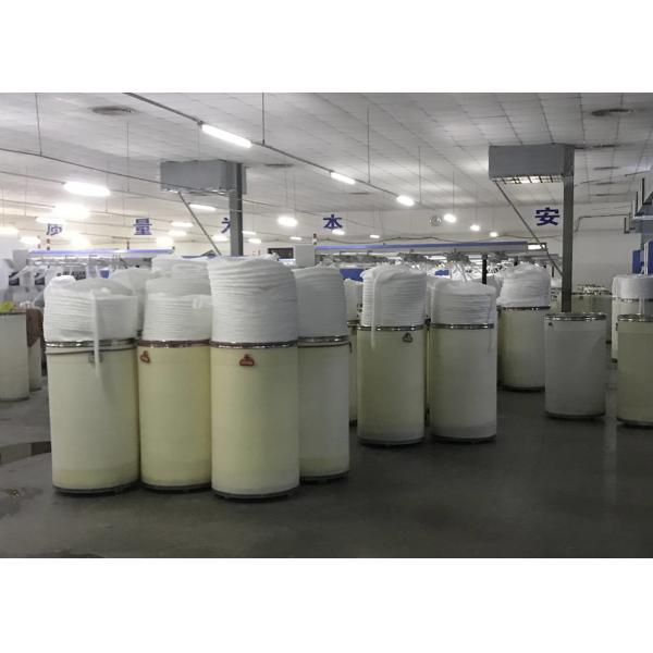 Optic White T40S/3 Factory Pirect Supply Polyester Ring Spun Yarn For Weaving