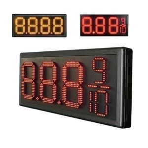 6500mcd RS232 Led Gas Price Display Columns Epistar
