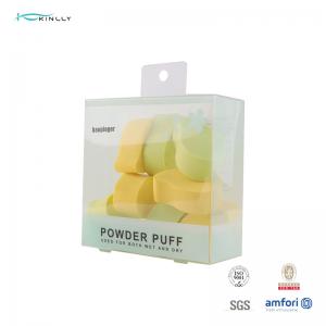 China 5pcs Makeup Beauty Sponge Cute Fruit Mango Shaped Beauty Blender Sponge on sale