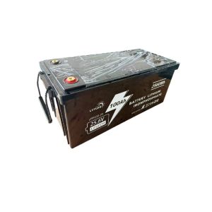 25.6V 100Ah Rechargeable 24V LiFePO4 Battery Pack Compact Long Lasting