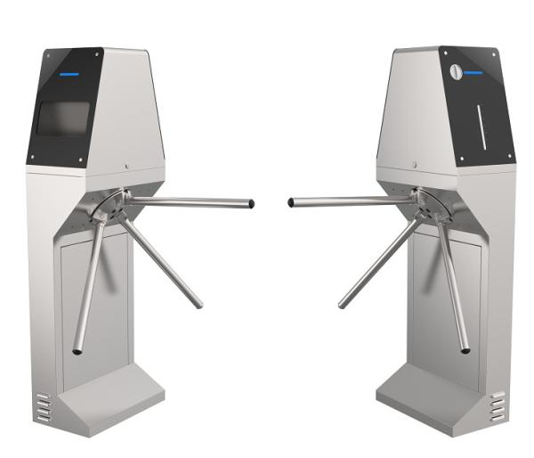 Quality Station Barrier Gate JS-FTC018 Face Recognition Temperature Measurement for sale