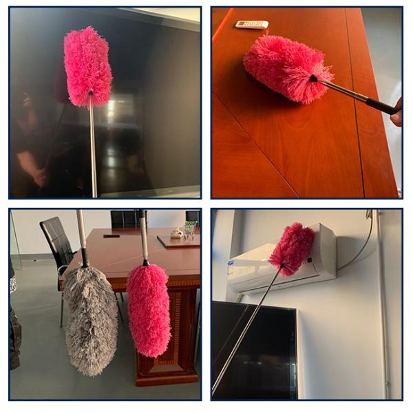 Household Cleaning Microfiber Extended Feather Duster