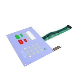 China 1mm PET Tactile Membrane Switches Multicolor With Low Power Consumption on sale