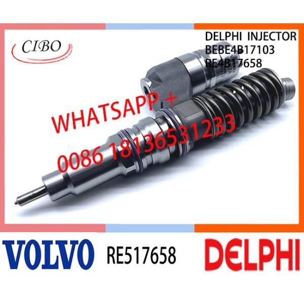 VOL RE517658 BEBE4B17103 Fuel engine Diesel Injector RE517658 BEBE4B17103 A3 for VOL 6125 TIER 2 -OH - HIGH POWER
