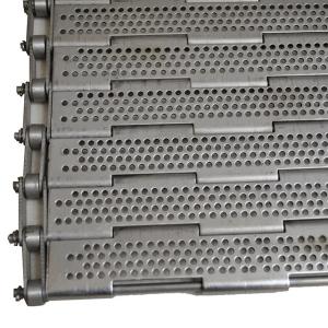 High Temperature Resistance Chain Plate Link Conveyor Belt With Customized Size