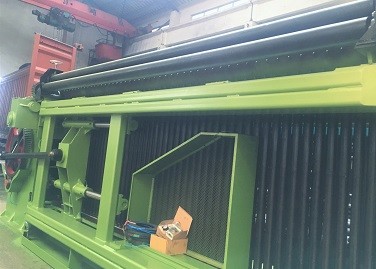 Custom Wire Netting Hexagonal Mesh Machine For Construction , 3300mm Width