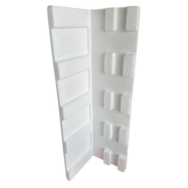 EPS (Expanded Polystyrene) foam Corner Guard Customized Fragile Electronic Products Right Angle Protection for Windows and Doors