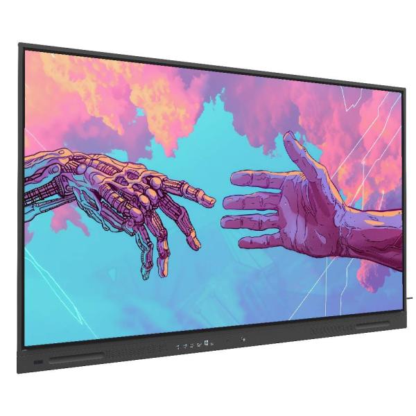 LCD Smart Board Elevate Your Chromebook MAC Linux Windows Experience With HDMI USB VGA Output Wifi For 65 75 86 Inch Panel