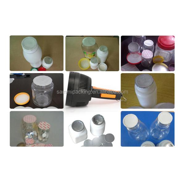 New Portable Aluminum Foil Induction Sealer Semi-Automatic Bottle Lid Sealing Machine Electric Driven Carton Packaging
