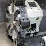 C Axis 4 Axis CNC Lathe Machine With Hydraulic Power Source 200mm Length Of