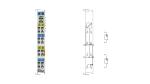 EL4114 Beckhoff | EtherCAT Terminal, 4-channel analog output, current, 0…20 mA,