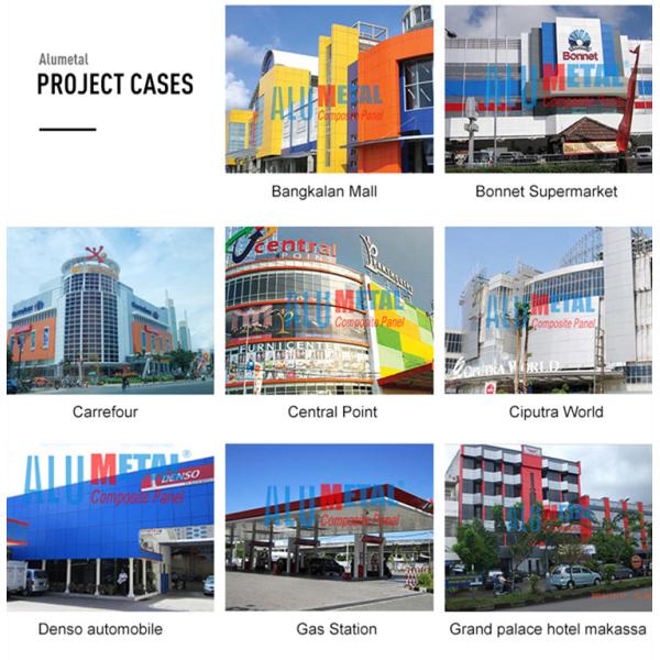 Exterior Wall 3mm Wooden Aluminum Composite Panel Recycled