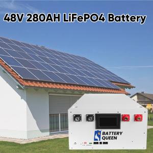 China EU Stock 16S 48V/51.2V 280Ah LiFePO4 Battery Box Solar Energy System DIY Kit 440*750*251mm Communication CANBUS/RS485 on sale