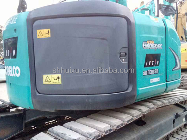 used excavator kubota135/second hand mini digging machine Kubota 135 low price on sale