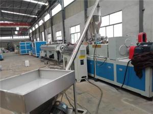 China Double Screw PVC Pipe Making Machine Plastic Pipe Production Line 380V 50HZ on sale