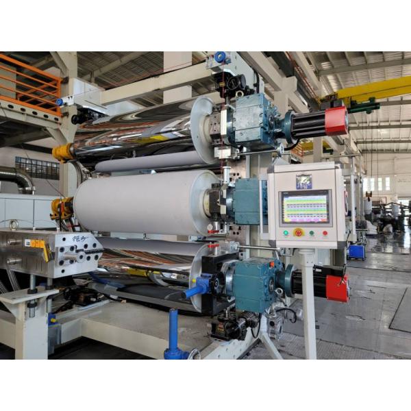 High Polymer Composite Waterproof Roll Extrusion Line Geomembrane Sheet Extrusion Machine