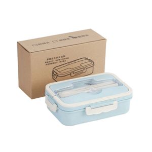 Wholesale Metal Thickening Office 520g Stainless Steel Lunch Box Microwave from china suppliers