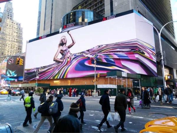 Quality Clear Vivid Image P4mm LED Video Wall / Outdoor Wall Screens Anti - Thundering 256*128mm Module for sale