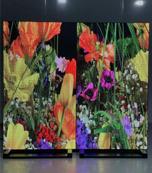 Quality P2 RGB 320X160MM LED Window Display Signs With Video Showing for sale