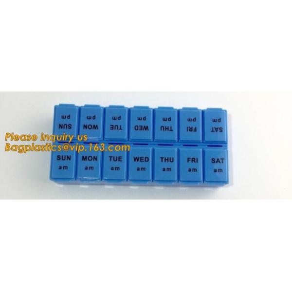 Pill Box for Pharamcy Promotion free pill box fancy weekly pill box,tablet drug color Monthly planner Compounding Medica