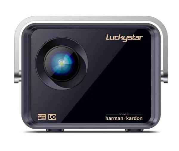 Quality 200 ANSI Lumen 3.5" LCD Portable Projector 1080P Android 9.0 OS for sale
