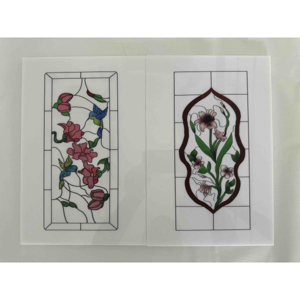 3D printing PS advertising board 1000×1800 decorative polystyrene sheets for door partition