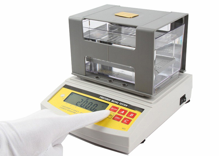 Digital Solid Density Gold Silver Purity Testing Machine Platinum Purity Measuring Instrument