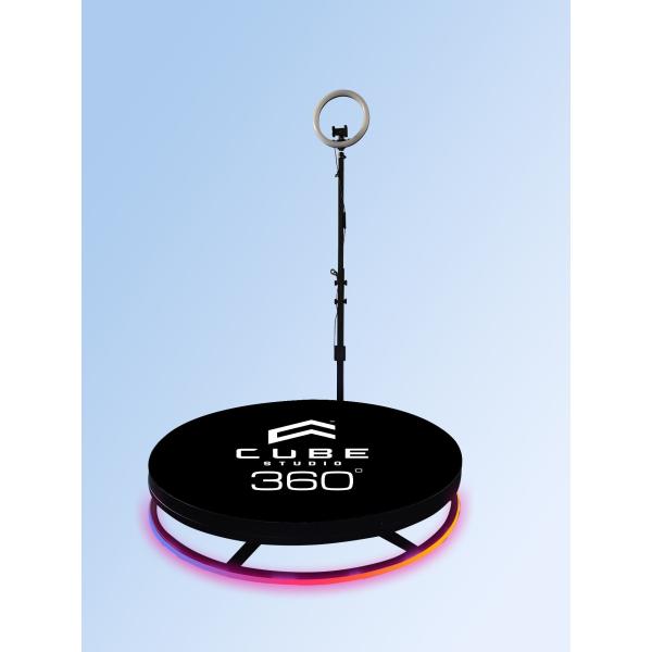 Stand On Remote Control 360 Photo Booth Machine For Parties