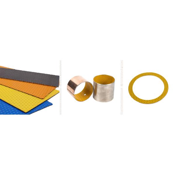 Metal-Polymer Bearings POM Composite Polymer Plain Bearings Wear Resistance