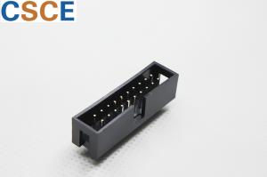 Wholesale DIP Type Input Output Connectors Box Header Black Color Current Rating 3A from china suppliers