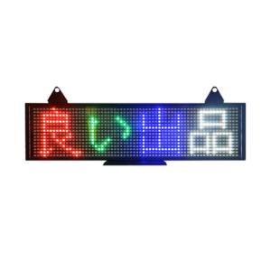 Wholesale P5 World language support led Moving message Sign L1664RBG single and tri-color support from china suppliers