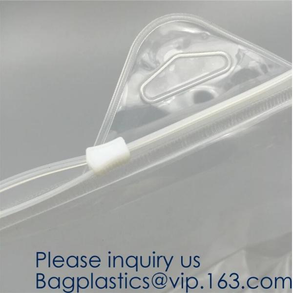 Fashion Travelling Heat-Sealed Clear EVA Cosmetic Bag With Yellow Snap Button And Rubber Handle Pouch By L'Oreal, Sedex