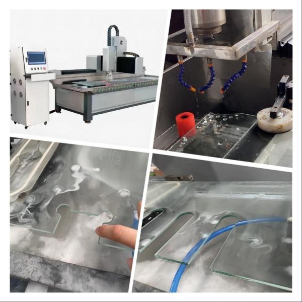 Glass Machining Center, Cylindrical Grinding and Milling Machine