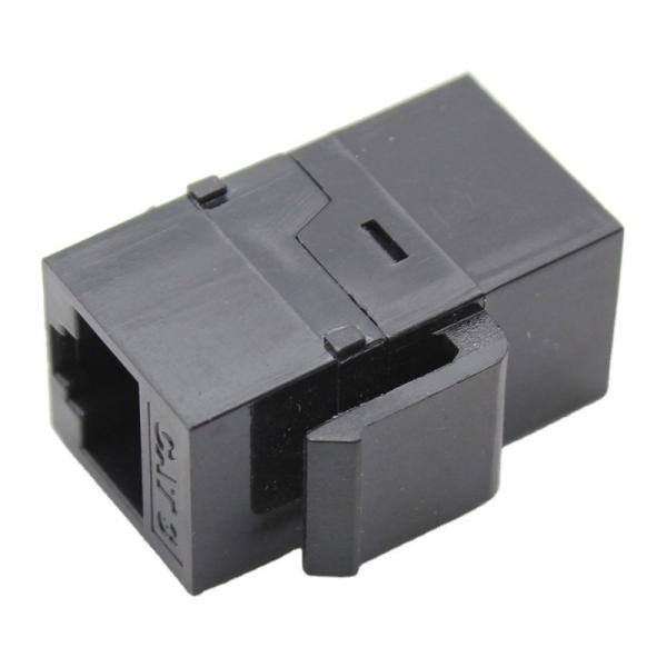 Quality ABS CAT3 UTP Cable Extender Network RJ45 Inline Coupler for Networking FLUKE Testing for sale