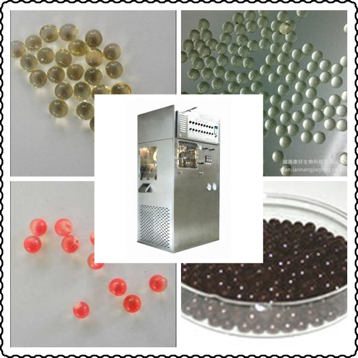 Gelatin Preparation Automatic Soft Gelatin Encapsulation Machine Round Shape Less Waste