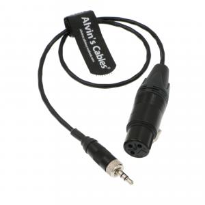 China Audio Machine Vision Cables 3 Pin Female To Locking 3.5mm TRS Cord For Sony D11 XLR on sale