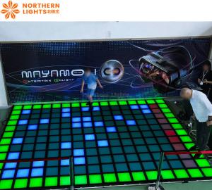 Wholesale Led Floor Game Screen Interactive Light Grid Active Games LED Dance Grid Floor from china suppliers