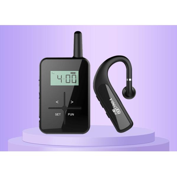 Wholesale Black Audio Guide System Universal 860 - 870 MHz Frequency Band from china suppliers